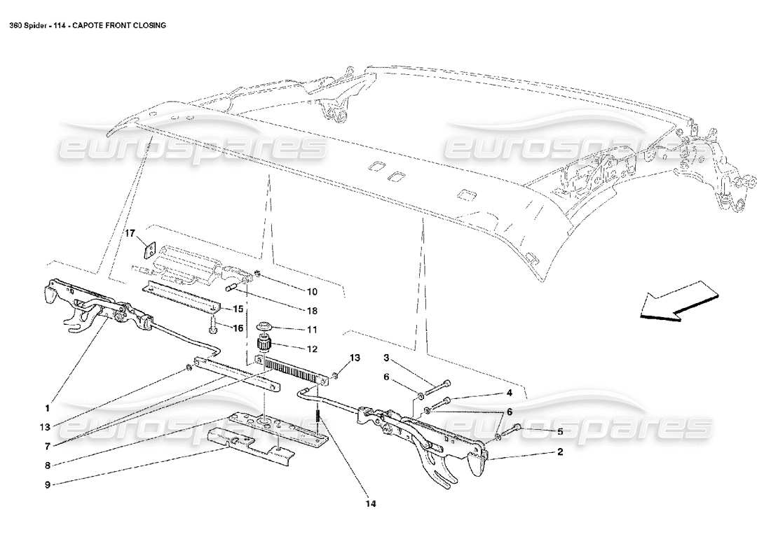 part diagram containing part number 82937400
