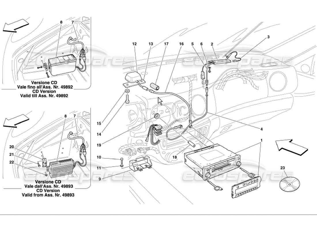 part diagram containing part number 201354