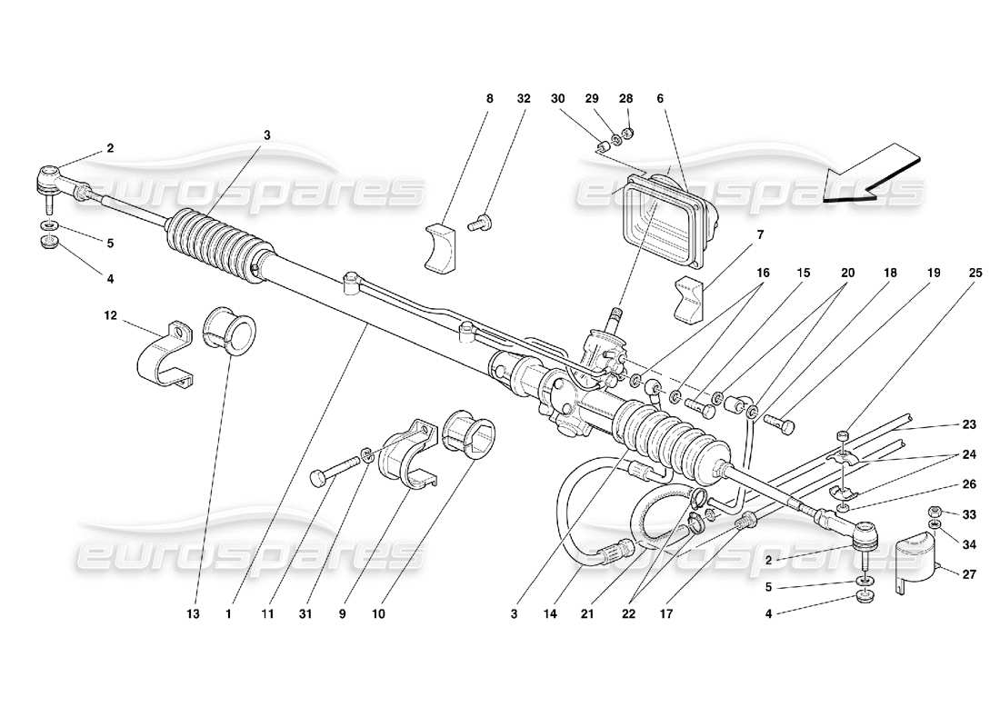 part diagram containing part number 161801