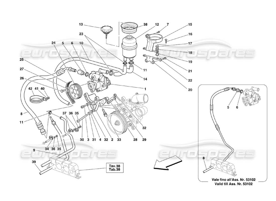 part diagram containing part number 174091