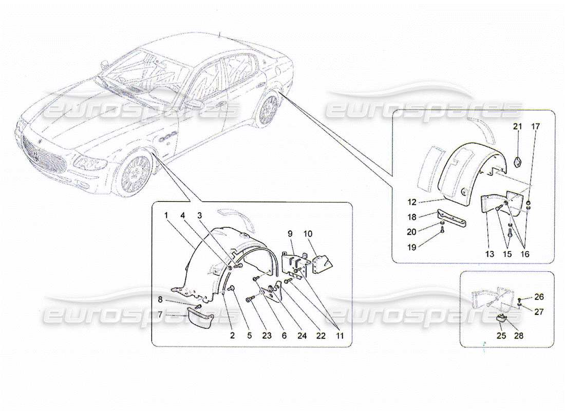 part diagram containing part number 67726900