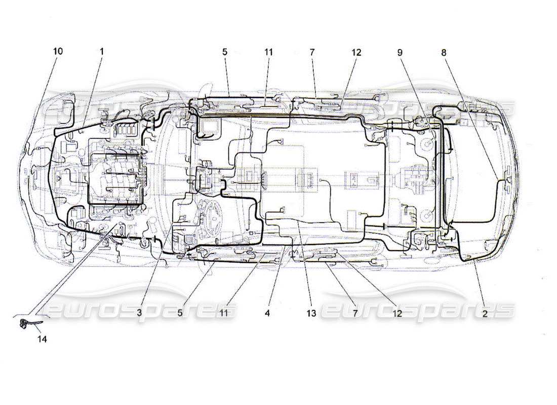 part diagram containing part number 60510161