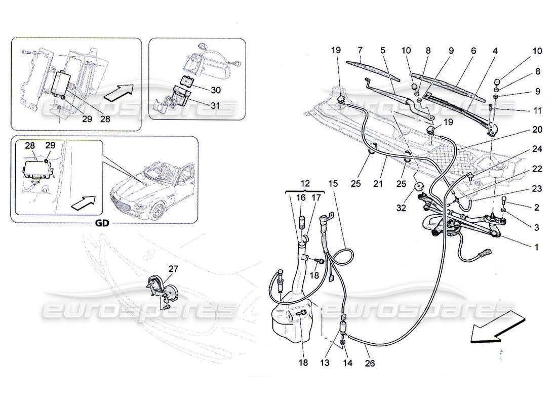 part diagram containing part number 80341600