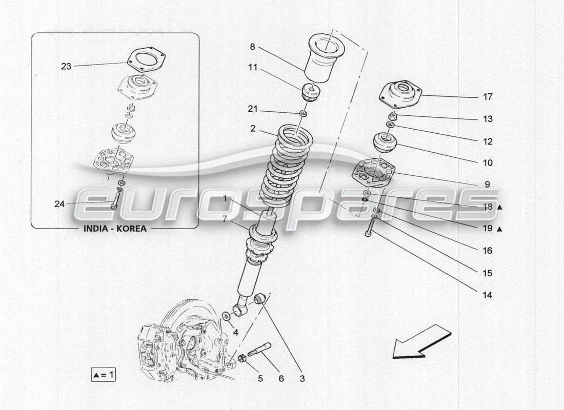 part diagram containing part number 275664