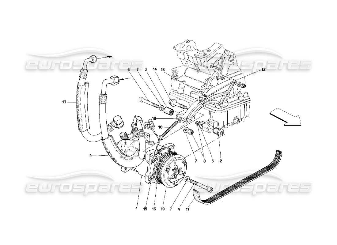 part diagram containing part number 62642800