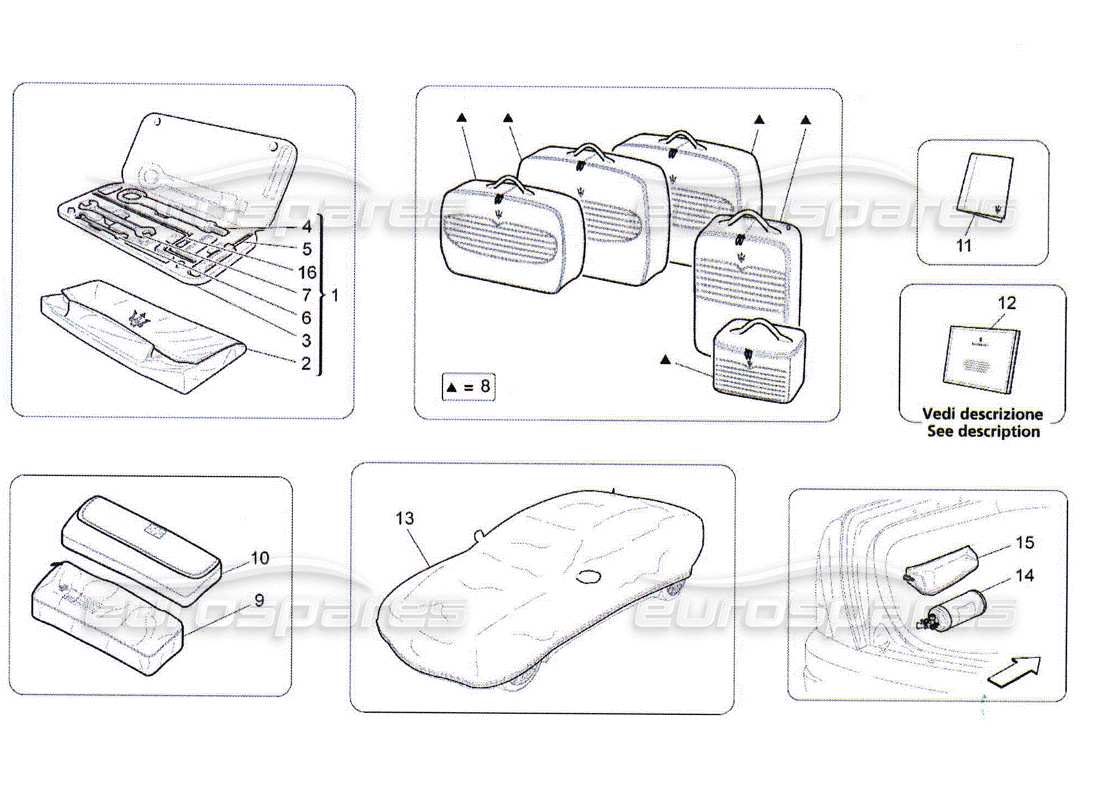 part diagram containing part number 69327500