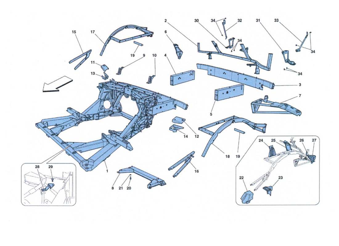 part diagram containing part number 83359400