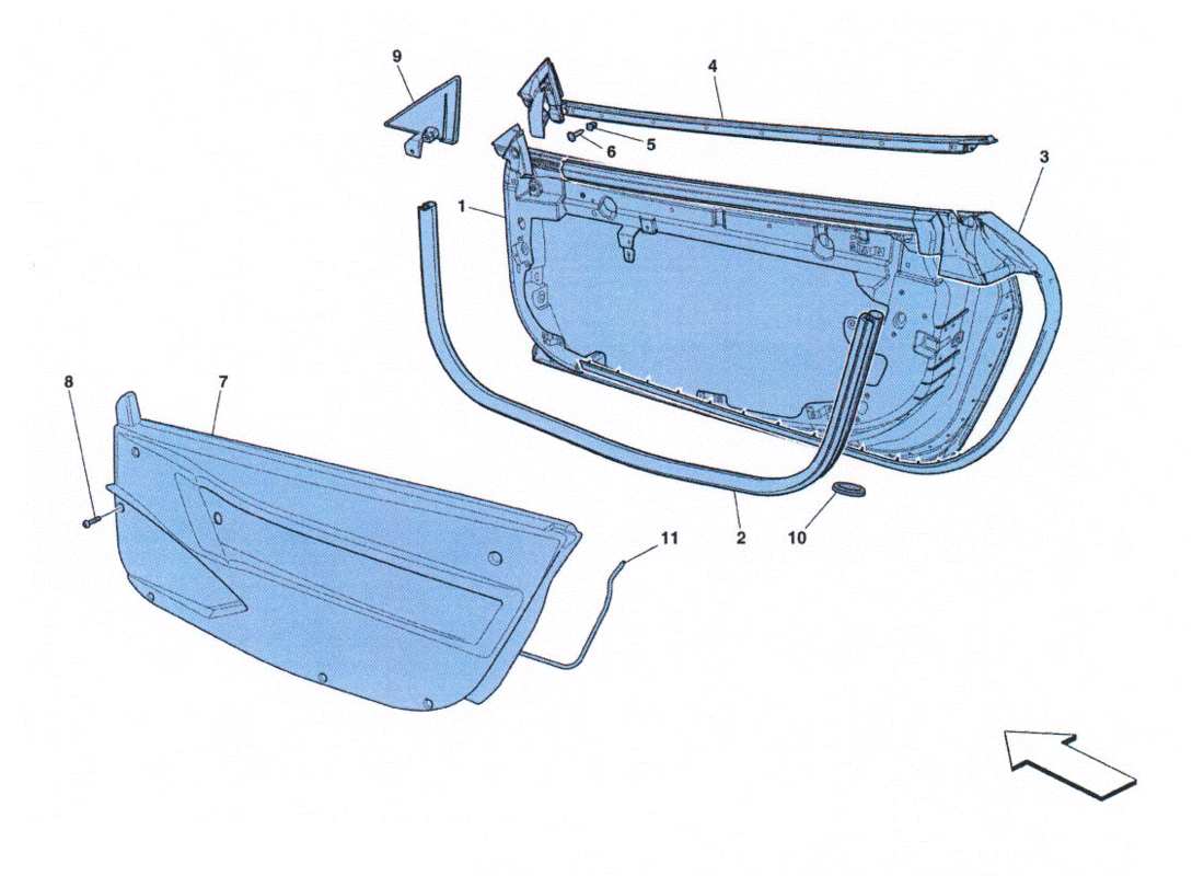 part diagram containing part number 83438511