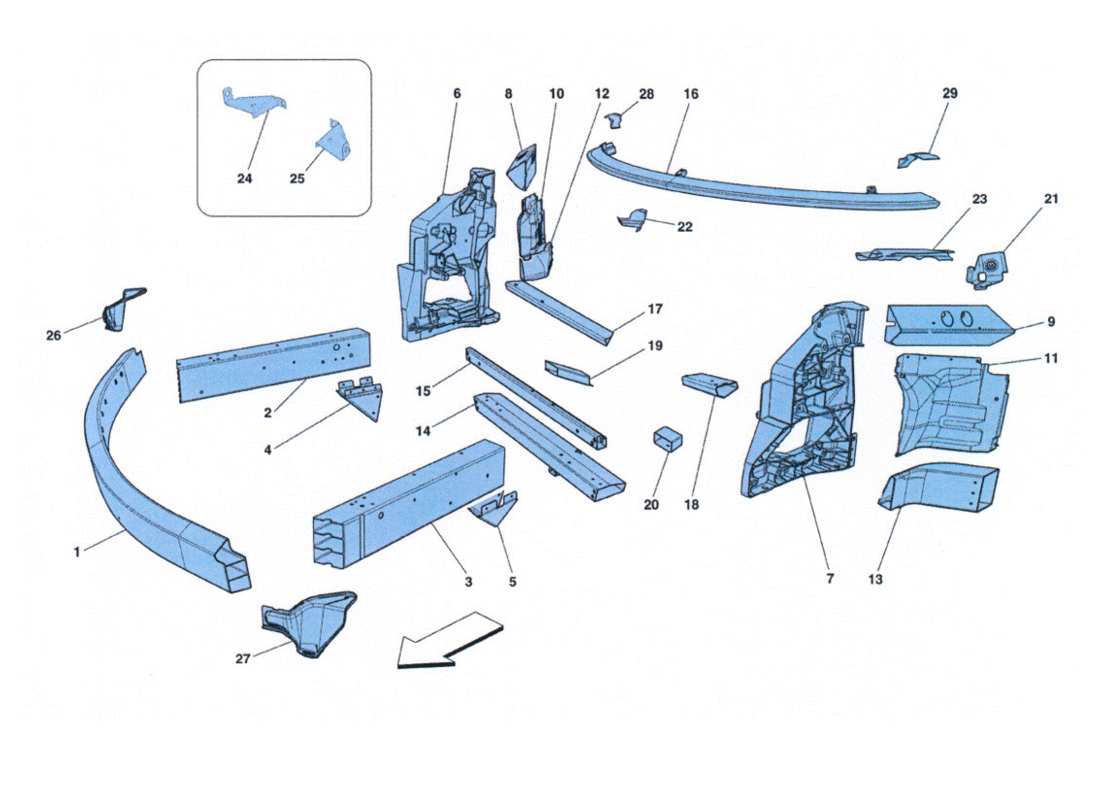 part diagram containing part number 277057