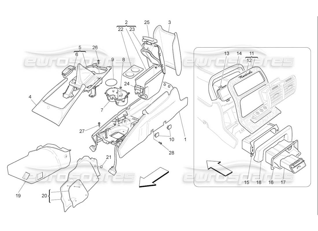 part diagram containing part number 13288024