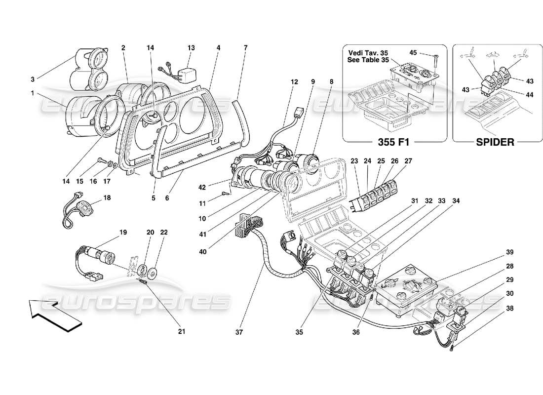 part diagram containing part number 165265