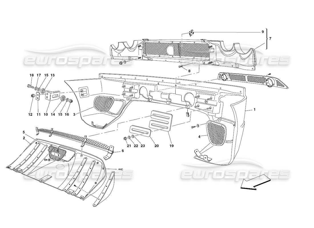 part diagram containing part number 69335310