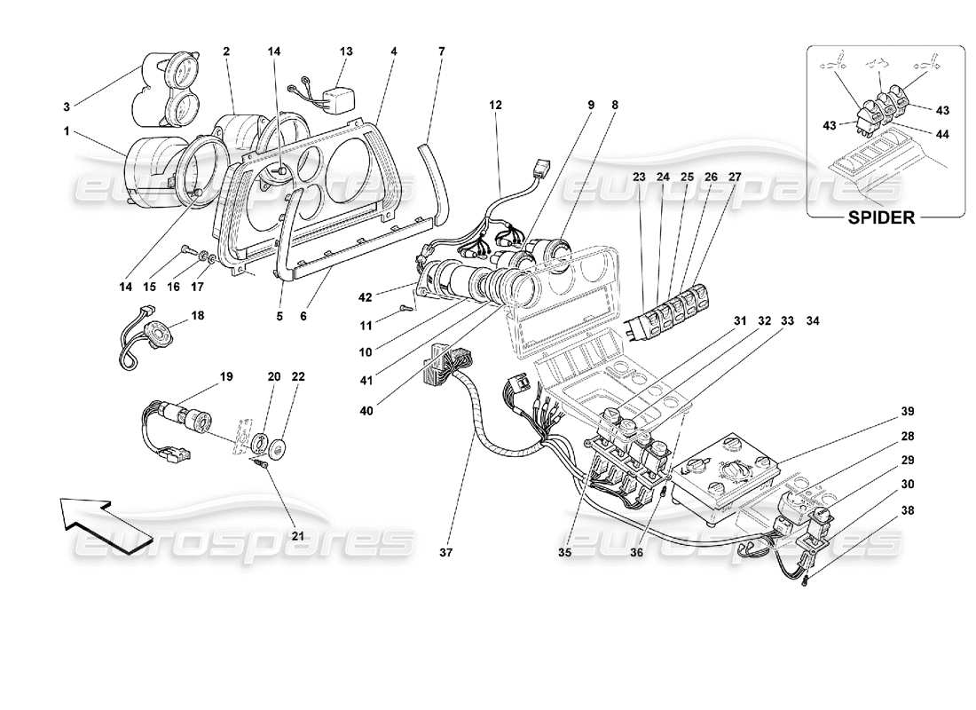 part diagram containing part number 167274