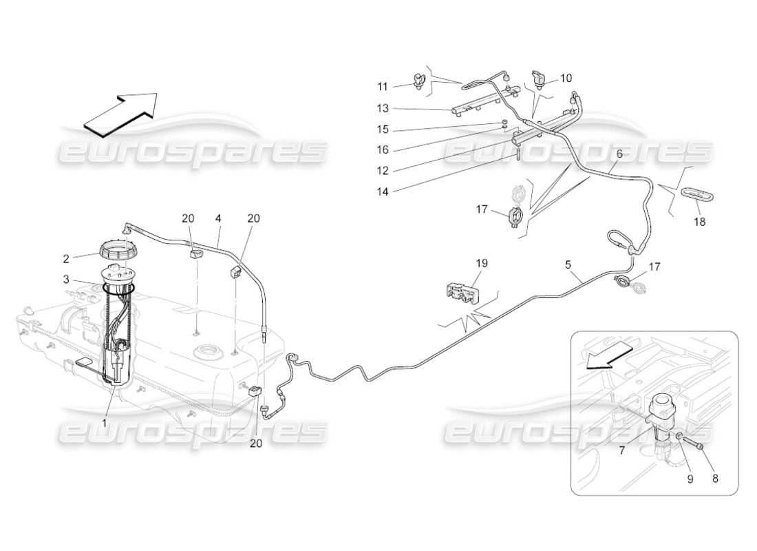 part diagram containing part number 260077