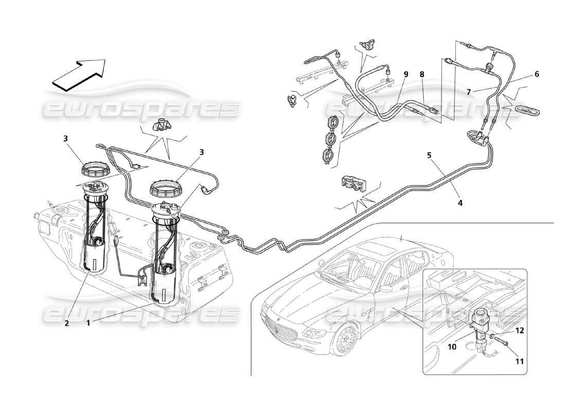 part diagram containing part number 197884