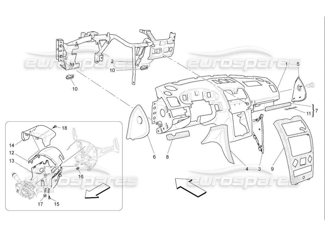 part diagram containing part number 981336601