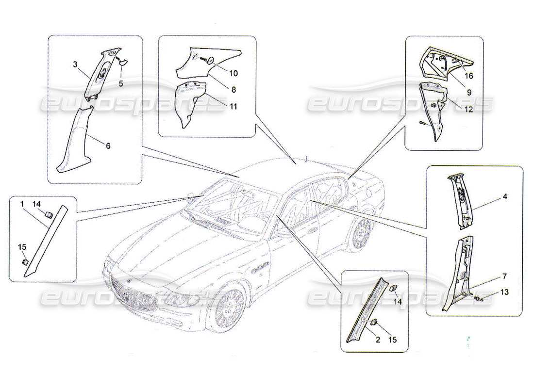 part diagram containing part number 67311600