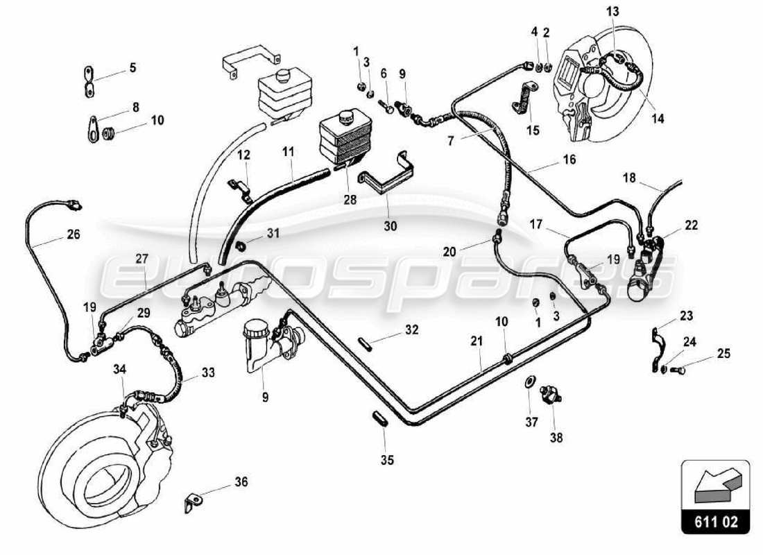 part diagram containing part number 003204373