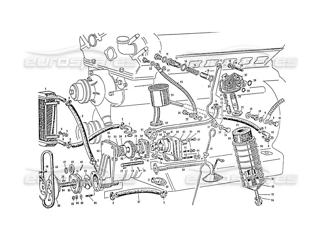 part diagram containing part number gom45453