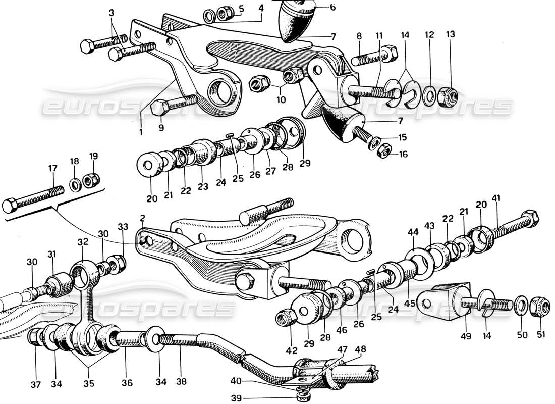 part diagram containing part number m 12x65 uni 184
