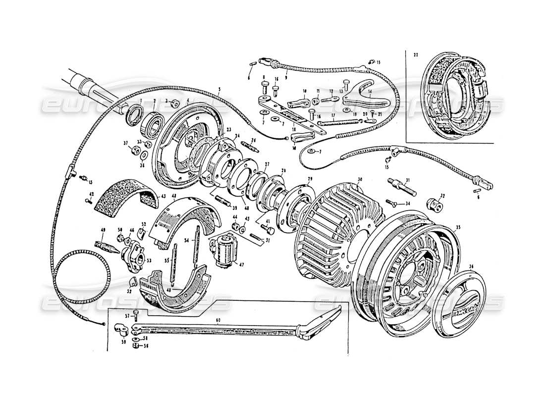 part diagram containing part number mh0047104