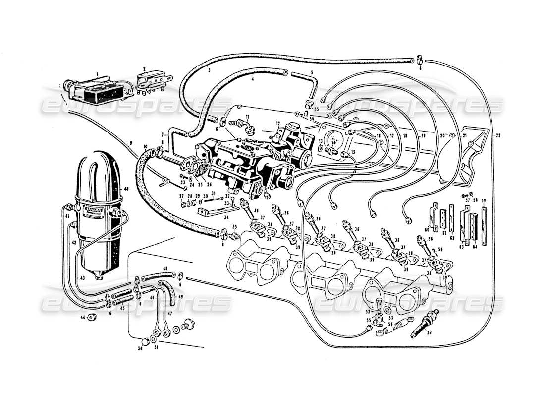 part diagram containing part number 6310/52267