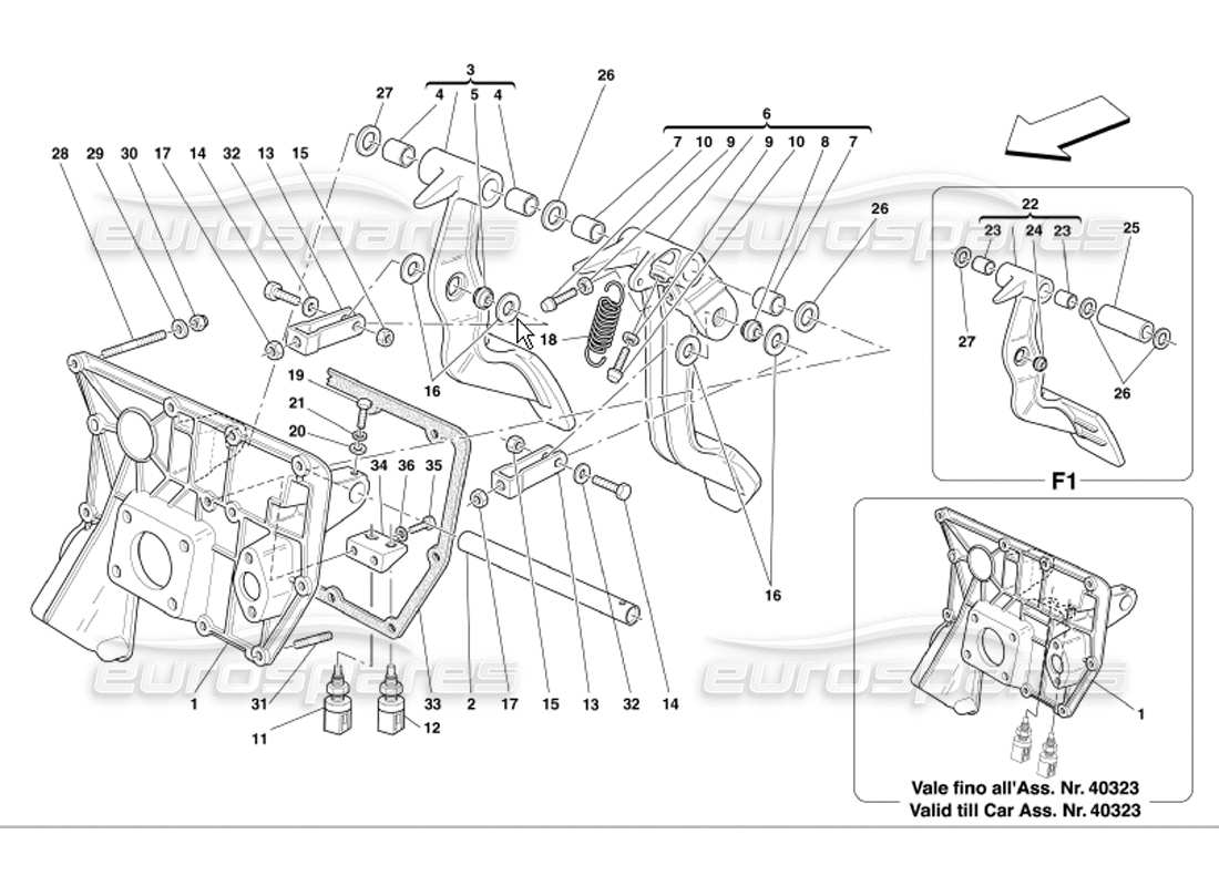 part diagram containing part number 113836