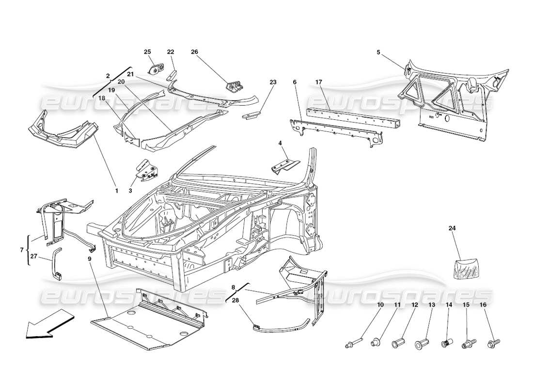 part diagram containing part number 13836771