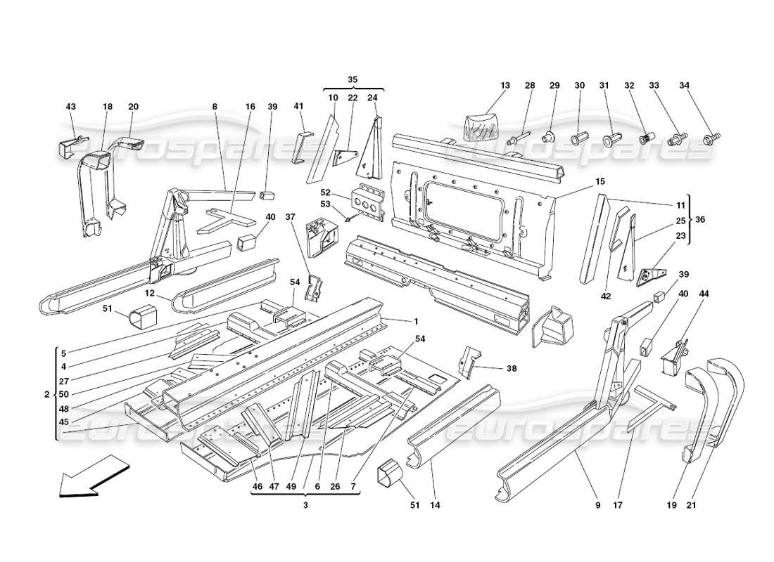 part diagram containing part number 194132