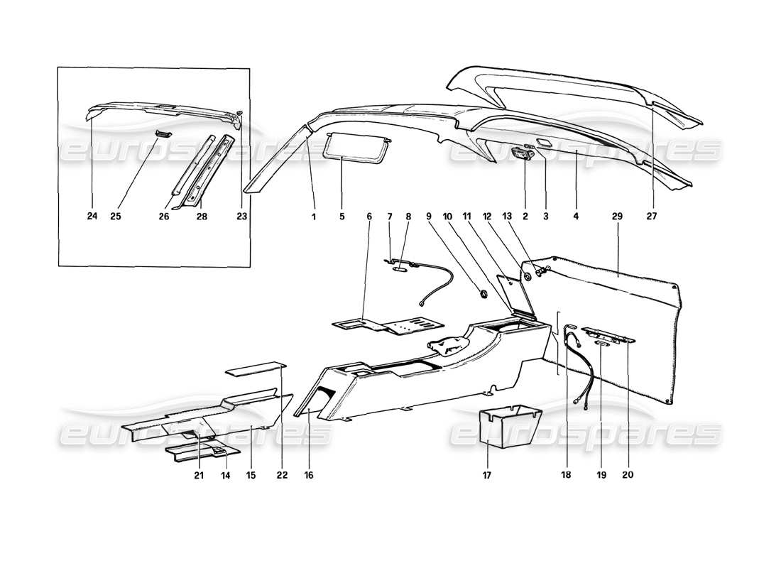 part diagram containing part number 60588900