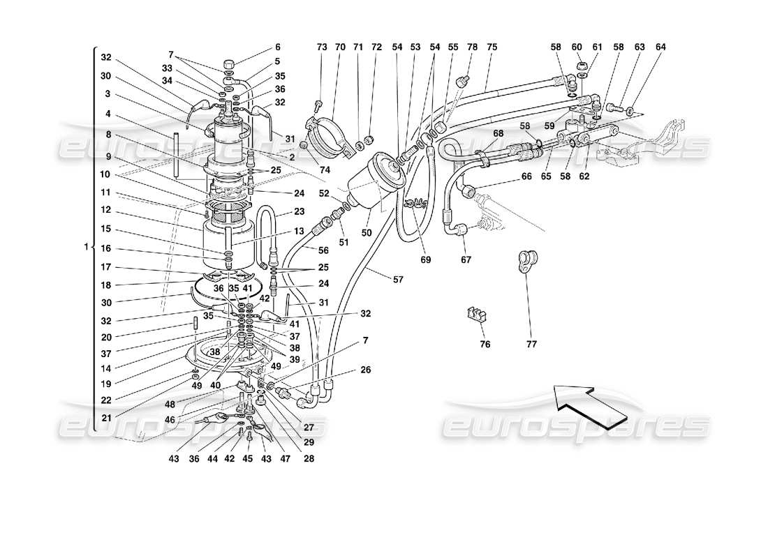 part diagram containing part number 168880