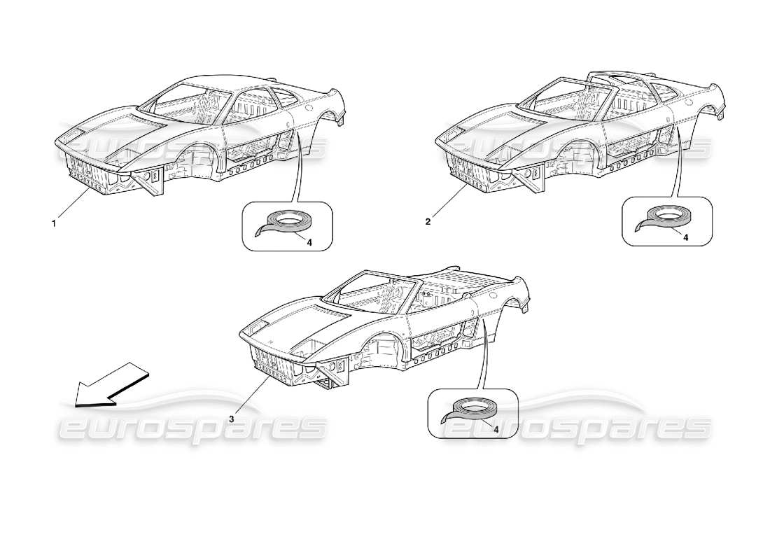 part diagram containing part number 64982000