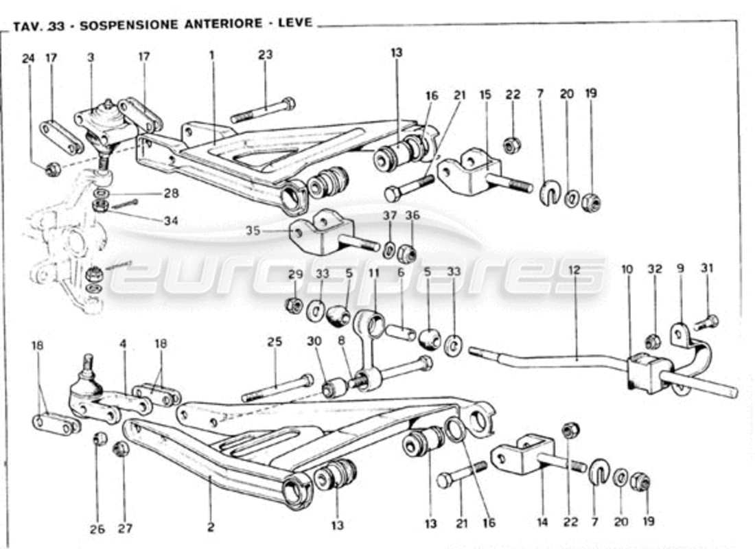 part diagram containing part number m10x90 - uni 5738