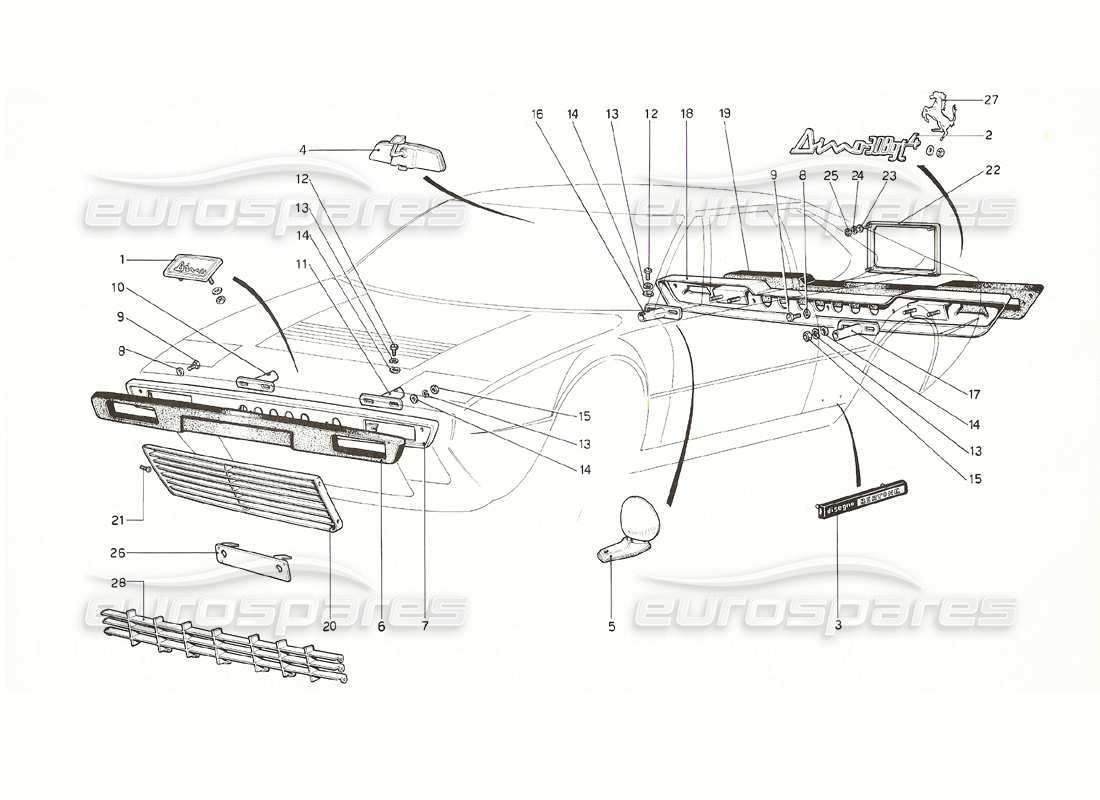 part diagram containing part number 40313207