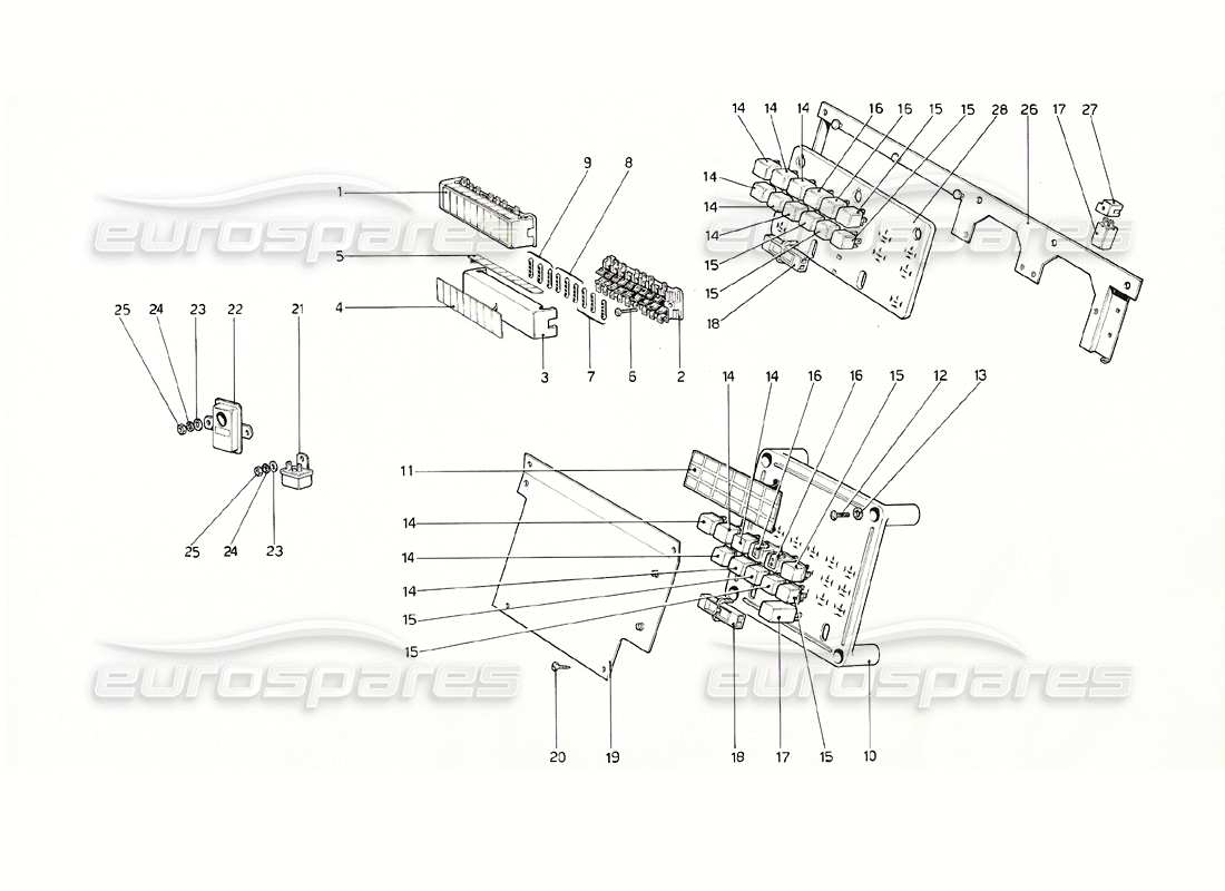 part diagram containing part number 40188401