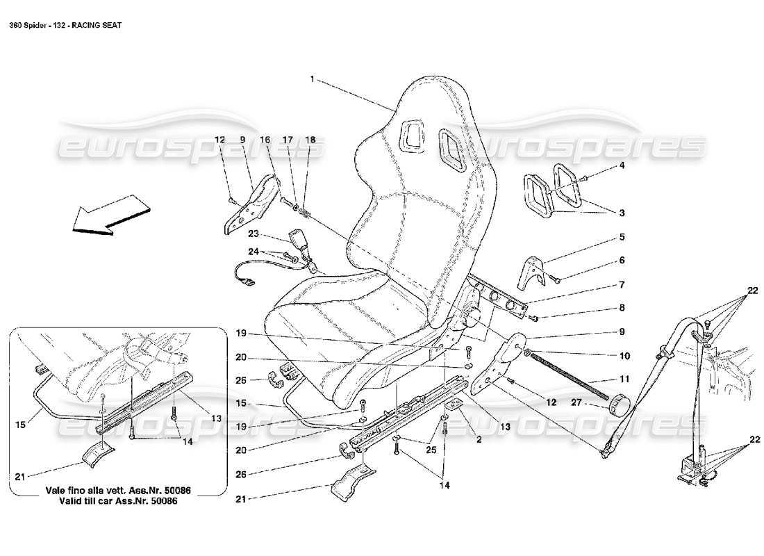 part diagram containing part number 659364..