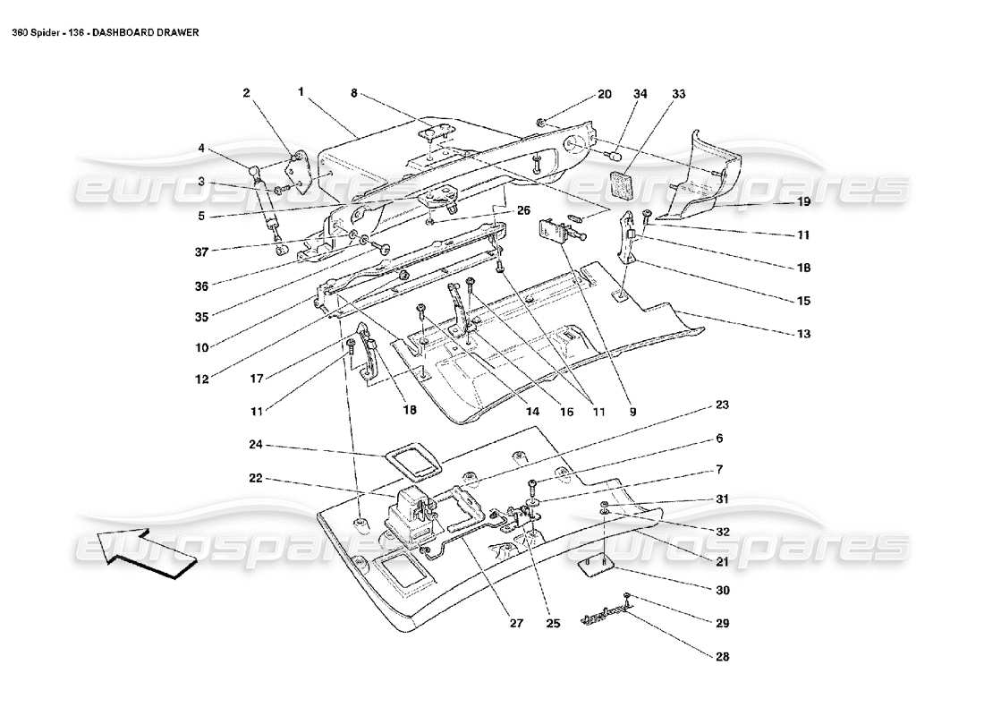 part diagram containing part number 13831811