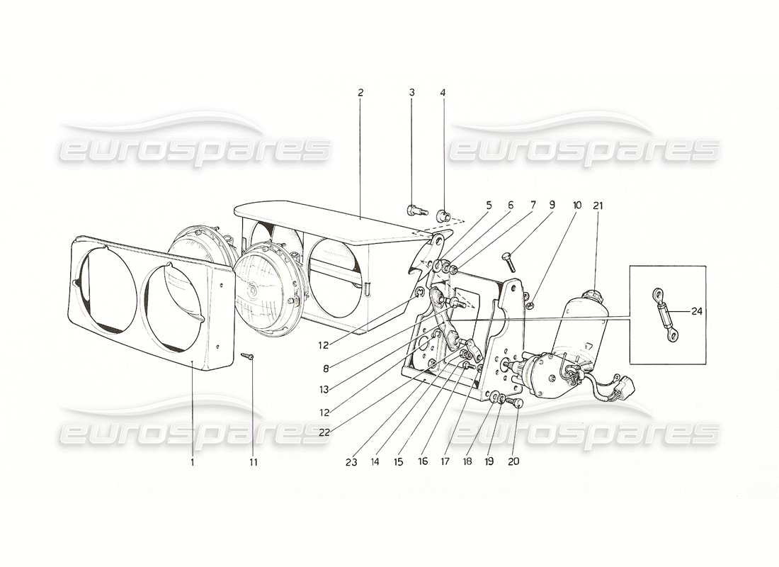 part diagram containing part number 50206705