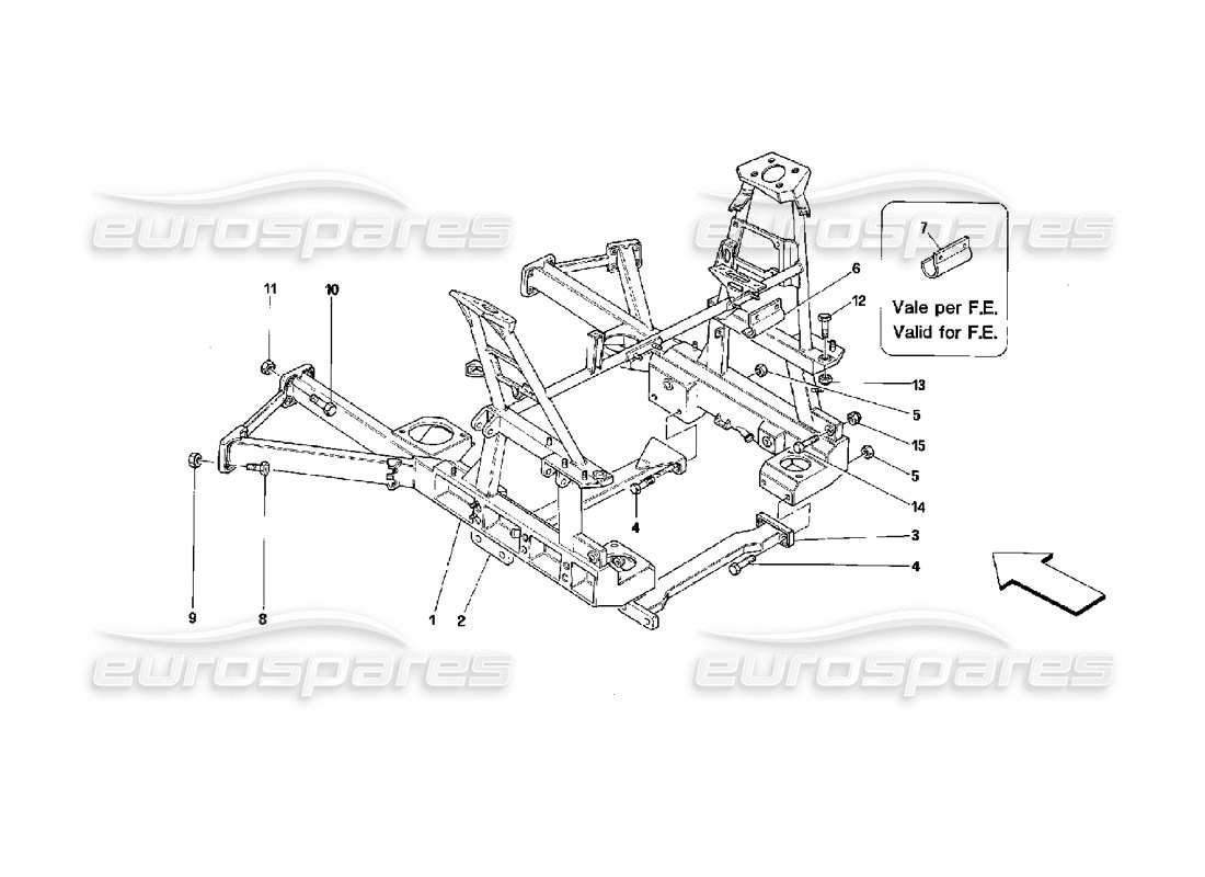 part diagram containing part number 147307