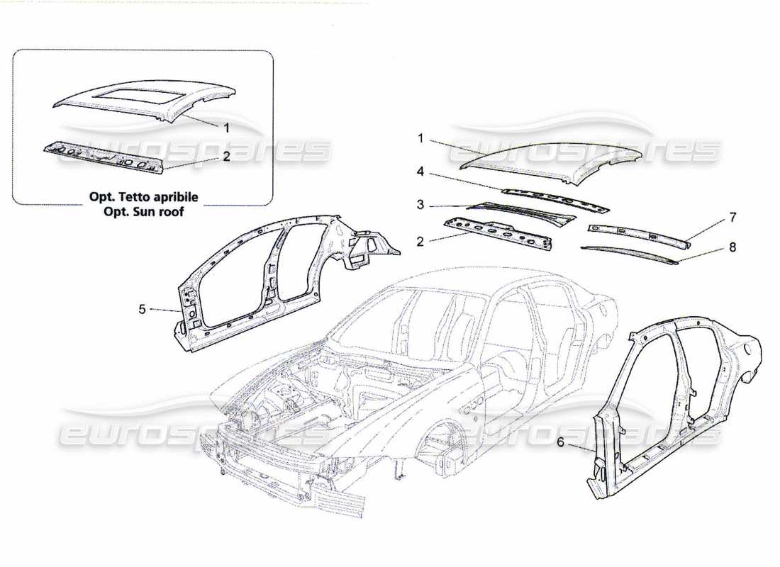 a part diagram from the Maserati QTP. (2010) 4.7 parts catalogue