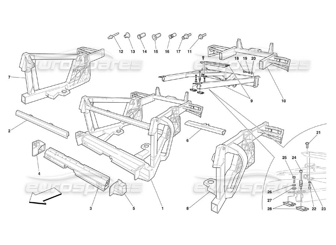 part diagram containing part number 166160