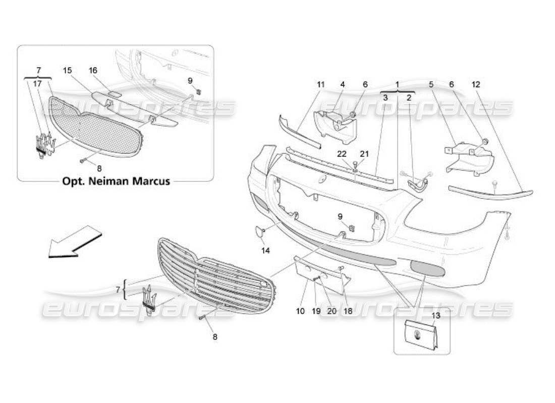 part diagram containing part number 67564900