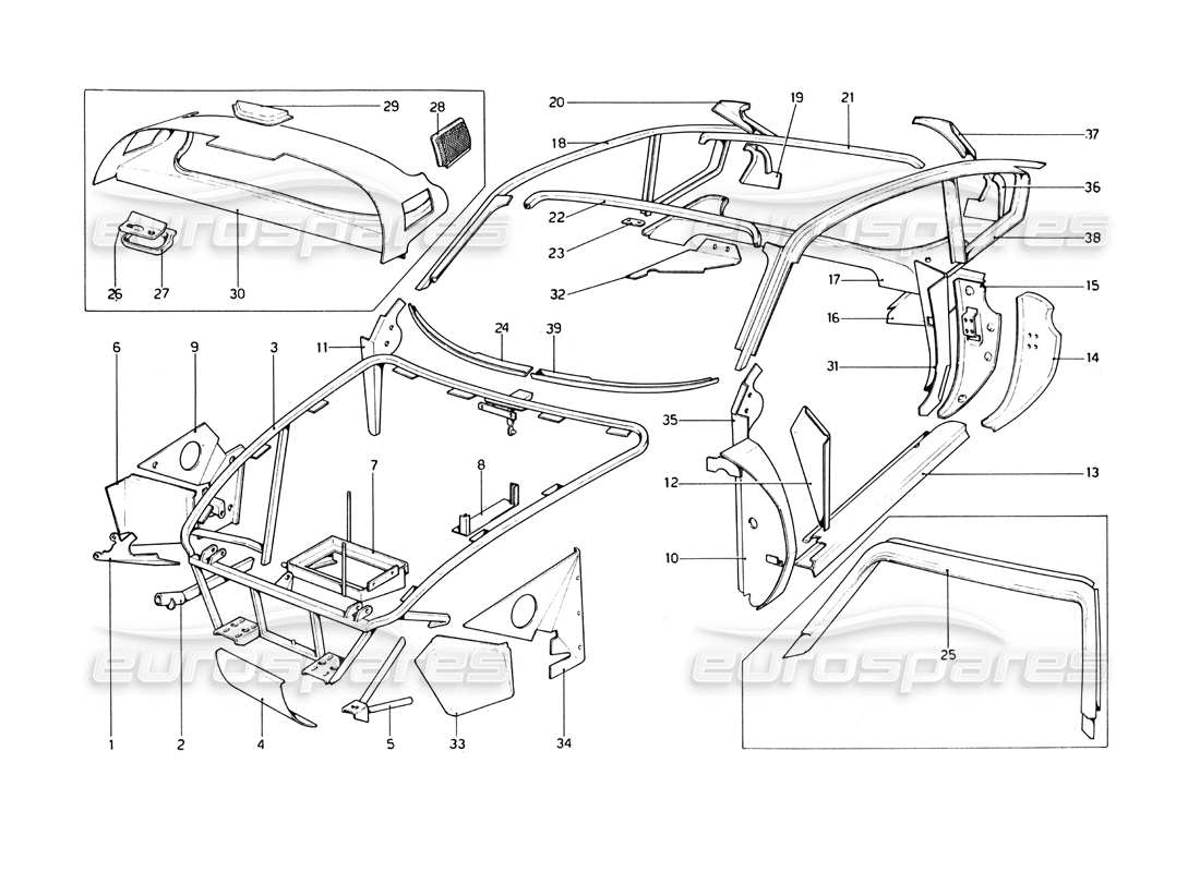 part diagram containing part number 20061107