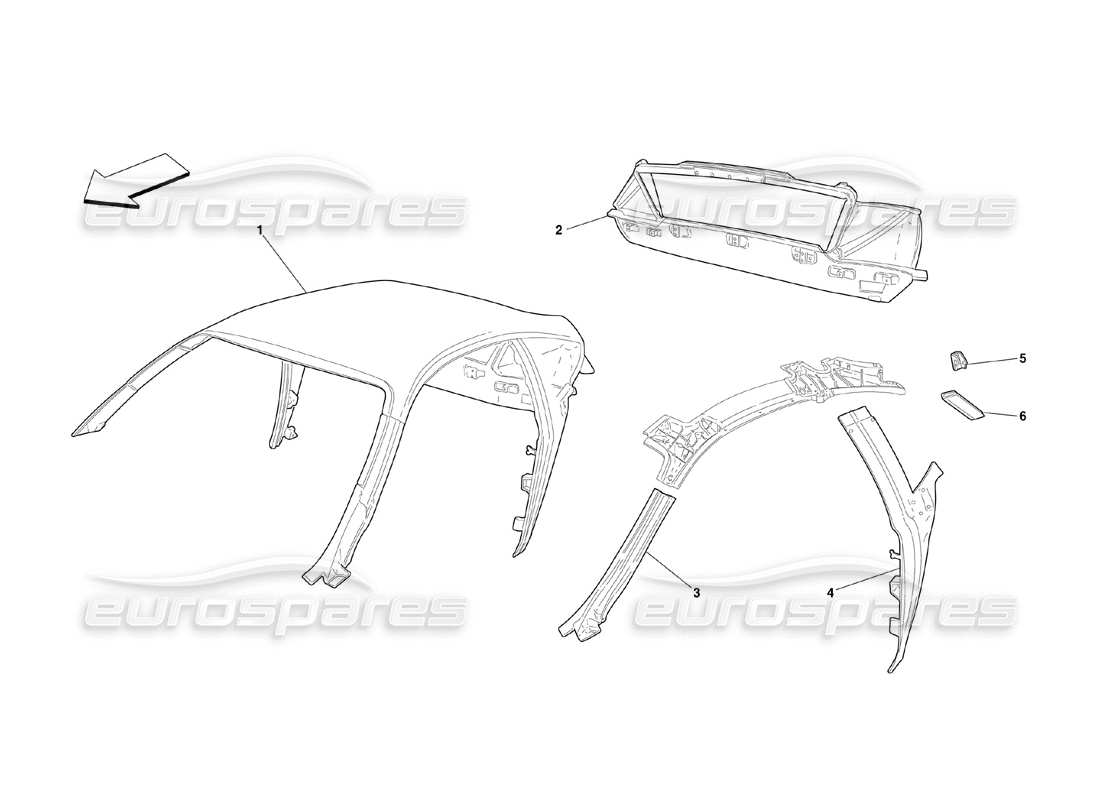 part diagram containing part number 66145800