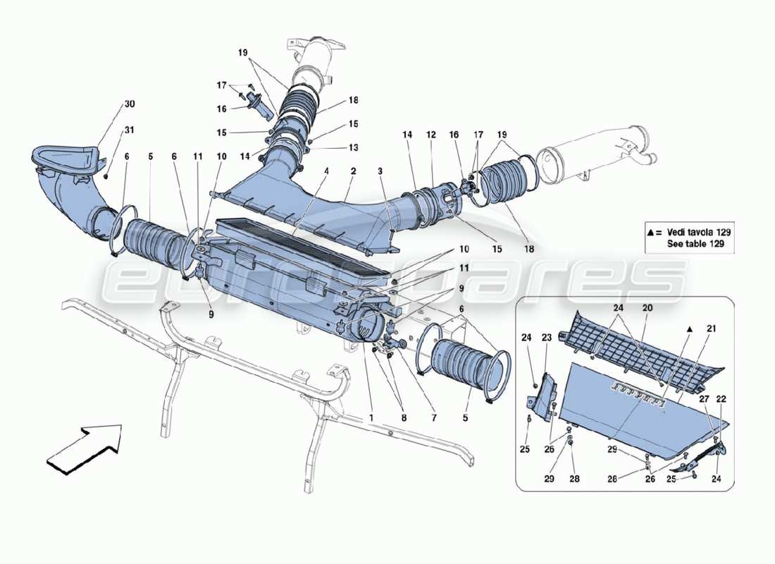 part diagram containing part number 11620724