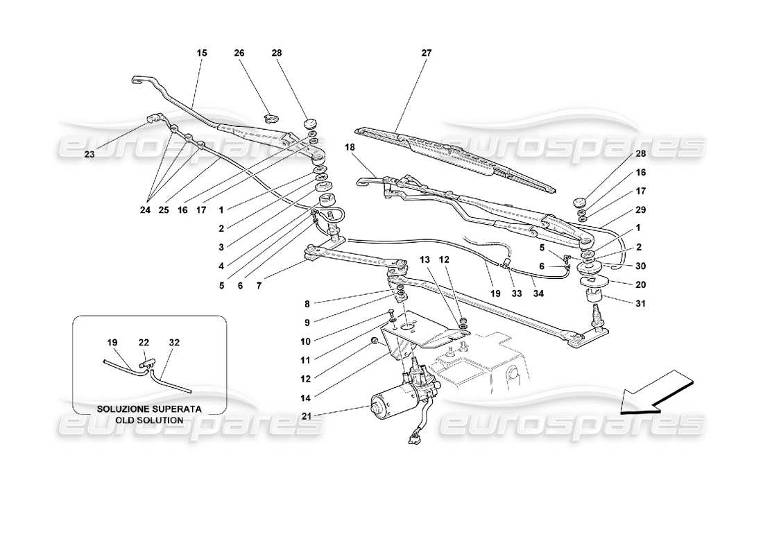 part diagram containing part number 62661200