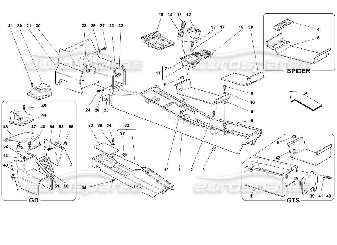 part diagram containing part number 635829..