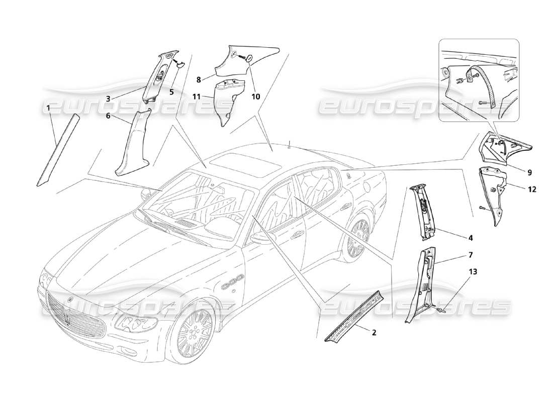 part diagram containing part number 67301700