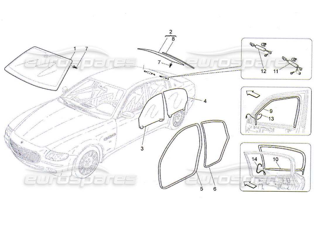 part diagram containing part number 81457300