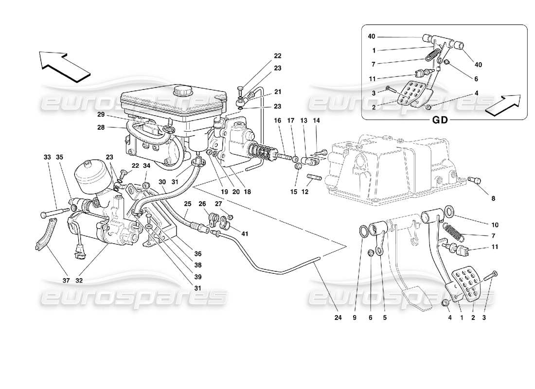 part diagram containing part number 140498